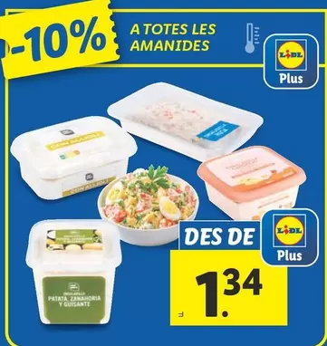 Oferta de A Totes Les Amanides por 1,34€ en Lidl