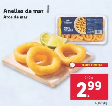 Oferta de Aros De Mar por 2,99€ en Lidl