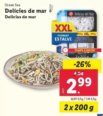 Oferta de Ocean Sea - Delicias De Mar por 2,99€ en Lidl