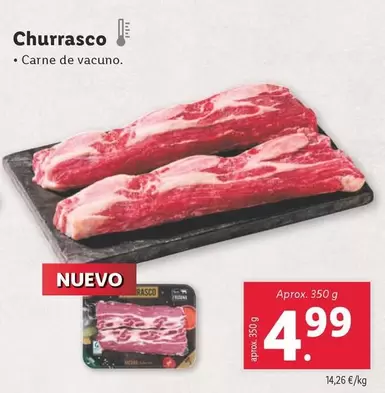 Oferta de Churrasco por 4,99€ en Lidl