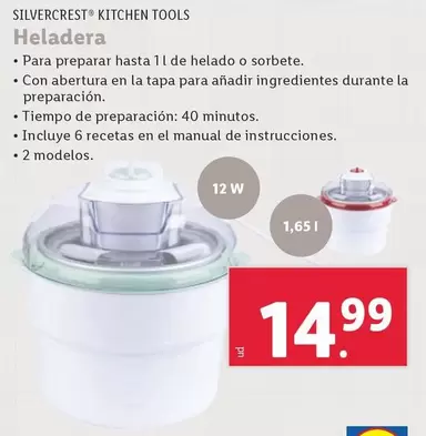 Oferta de SilverCrest - Heladera por 14,99€ en Lidl