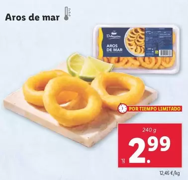 Oferta de Aros De Mar por 2,99€ en Lidl
