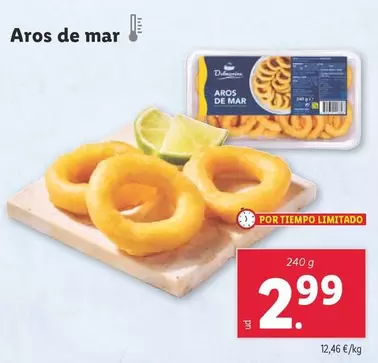 Oferta de Aros De Mar por 2,99€ en Lidl
