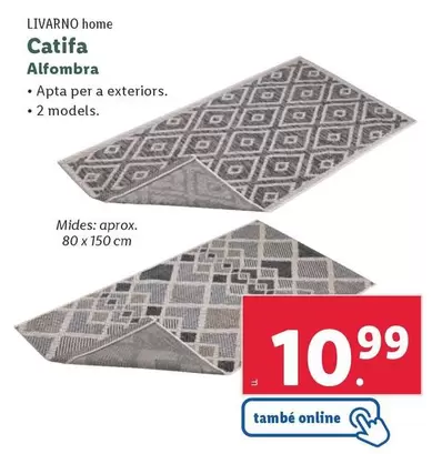 Oferta de Livarno Home - Alfombra  por 10,99€ en Lidl