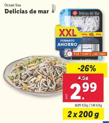 Oferta de Ocean Sea - Delicias De Mar por 2,99€ en Lidl