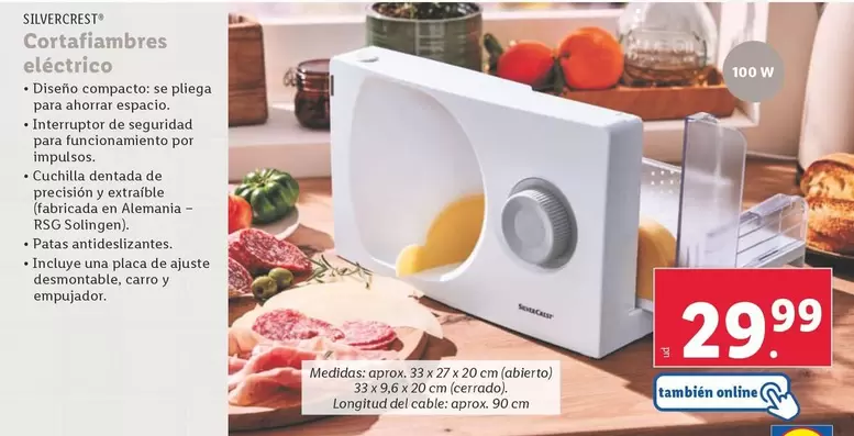 Oferta de SilverCrest - Cortaflambres Eléctrico por 29,99€ en Lidl