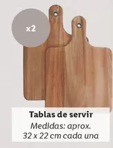 Oferta de Tablas De Servir en Lidl