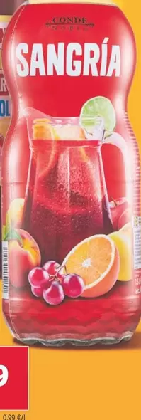 Oferta de Conde Noble - Sangría por 1,49€ en Lidl