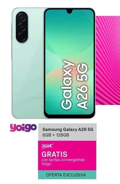 Oferta de Yoigo - Galaxy A26 5g en Phone House