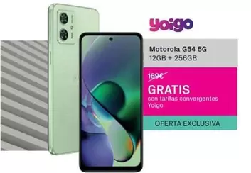 Oferta de Yoigo - G54 5G en Phone House
