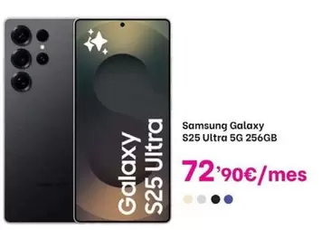 Oferta de Samsung - Galaxy S25 Ultra 5g 256gb por 72,9€ en Phone House