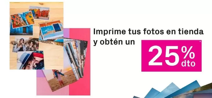 Oferta de Imprimé Tus Fotos En Tienda Y Obten Un en Phone House