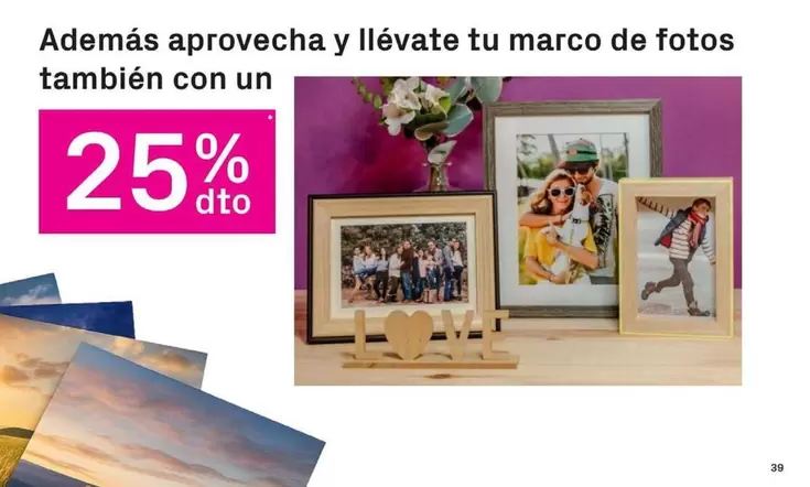 Oferta de Ademas Aprovecha Y Llévate Tu Marco De Fotos Tamblen Con Un en Phone House