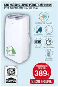 Oferta de Infiniton - Aire Acondicionado Portátil por 389€ en Tien 21