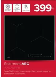 Oferta de AEG - Encimera por 399€ en Tien 21