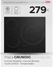 Oferta de Grundig - Placa Giei 613322 Mn por 279€ en Tien 21