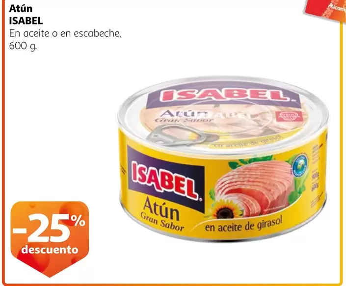 Oferta de Isabel - Atún en Alcampo