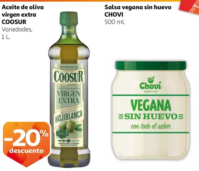 Oferta de Coosur - Salsa Vegana Sin Huevo en Alcampo