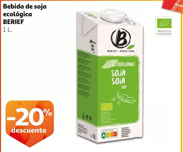 Oferta de Berief - Bebida De Soja Ecologica en Alcampo