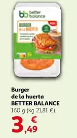Oferta de Burger De La Huerta por 3,49€ en Alcampo