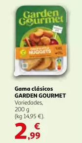 Oferta de Garden - Garden Gourmet Gama Clasicos por 2,99€ en Alcampo