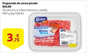 Oferta de Roler - Preparado De Carne Picada por 3,75€ en Alcampo