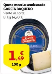 Oferta de García Baquero - Queso Mezcla Semicurado por 1,49€ en Alcampo