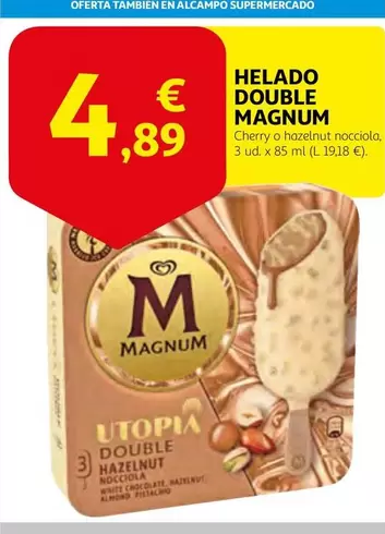 Oferta de Magnum - Helado Double por 4,89€ en Alcampo