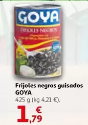Oferta de Frijoles Negros Guisados por 1,79€ en Alcampo