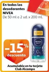 Oferta de Nivea - En Todos Los Desodorantes en Alcampo