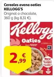 Oferta de Kellogg's - Cereales Avena Oati por 2,99€ en Alcampo