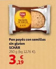 Oferta de Schär - Pan Payes Con Semillas Sin Gluten por 3,19€ en Alcampo