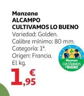 Oferta de Alcampo - Manzana Cultivamos Lo Bueno por 1,95€ en Alcampo