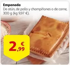 Oferta de Empanada por 2,99€ en Alcampo