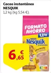 Oferta de Nesquik - Cacao Instantaneo por 6,65€ en Alcampo