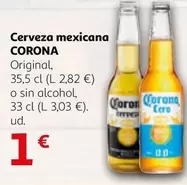 Oferta de Corona - Cerveza Mexicana por 1€ en Alcampo