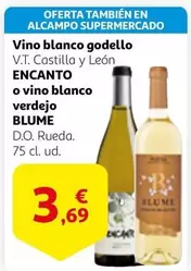 Oferta de Blanco - Vino  Godello por 3,69€ en Alcampo