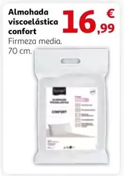 Oferta de Confort - Almohada Viscoelastica por 16,99€ en Alcampo