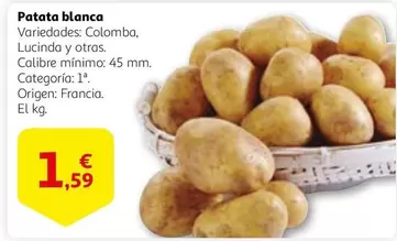 Oferta de Origen - Patata Blanca por 1,59€ en Alcampo