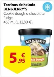 Oferta de Ben & Jerry's - Tarrinas De Helado por 5,95€ en Alcampo