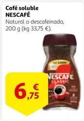 Oferta de Nescafé - Café Soluble por 6,75€ en Alcampo