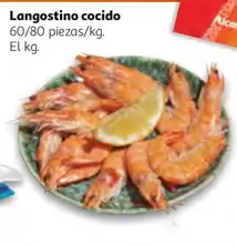 Oferta de Langostino Cocido en Alcampo
