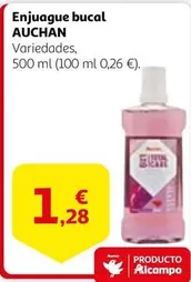 Oferta de Auchan - Enjuague Bucal por 1,28€ en Alcampo