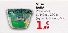 Oferta de Rana - Salsa por 1,99€ en Alcampo