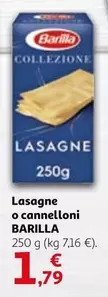 Oferta de Barilla - Lasagne O Cannelloni por 1,79€ en Alcampo