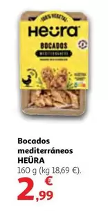 Oferta de Heura - Bocados Mediterráneos por 2,99€ en Alcampo