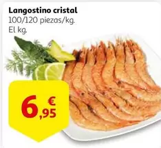 Oferta de Cristal - Langostino por 6,95€ en Alcampo