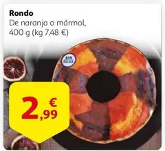 Oferta de Rondo por 2,99€ en Alcampo