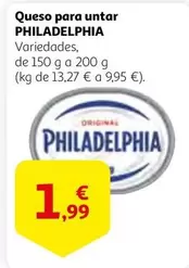 Oferta de Philadelphia - Queso Para Untar por 1,99€ en Alcampo