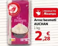 Oferta de Auchan - Arroz Basmati por 2,28€ en Alcampo